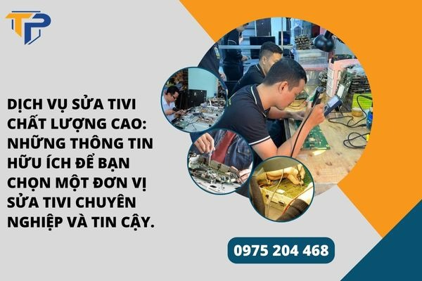 Dịch vụ sửa tivi