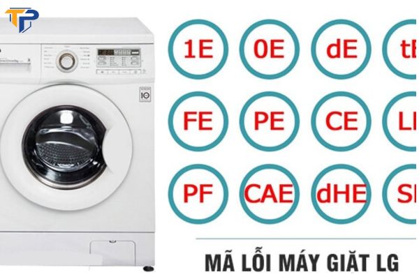 Một số lỗi cơ bản của máy giặt LG