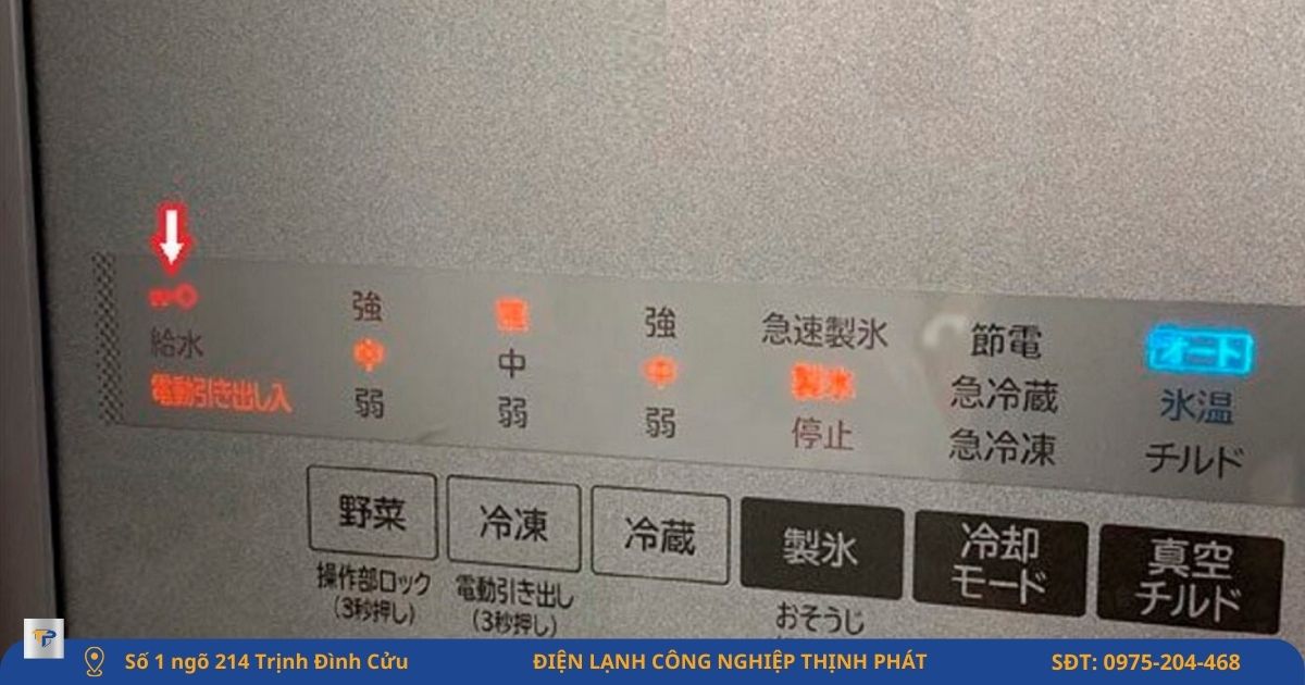 Giải mã đèn báo lỗi ở tủ lạnh Hitachi